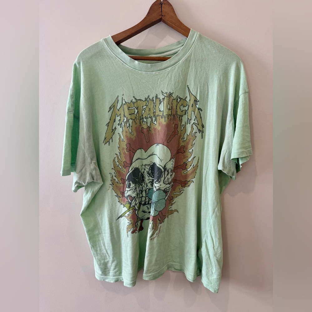 American Eagle Metallica Band T Shirt